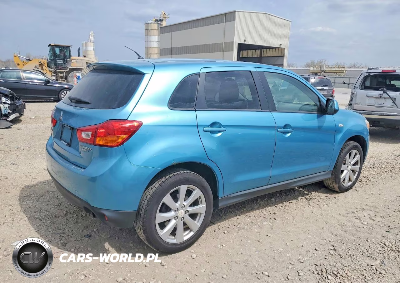 2014 Mitsubishi Outlander Sport Es VIN:4A4AR3AU5EE023421 - 3