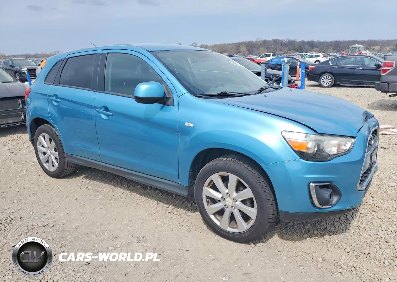 2014 Mitsubishi Outlander Sport Es VIN:4A4AR3AU5EE023421 - 4