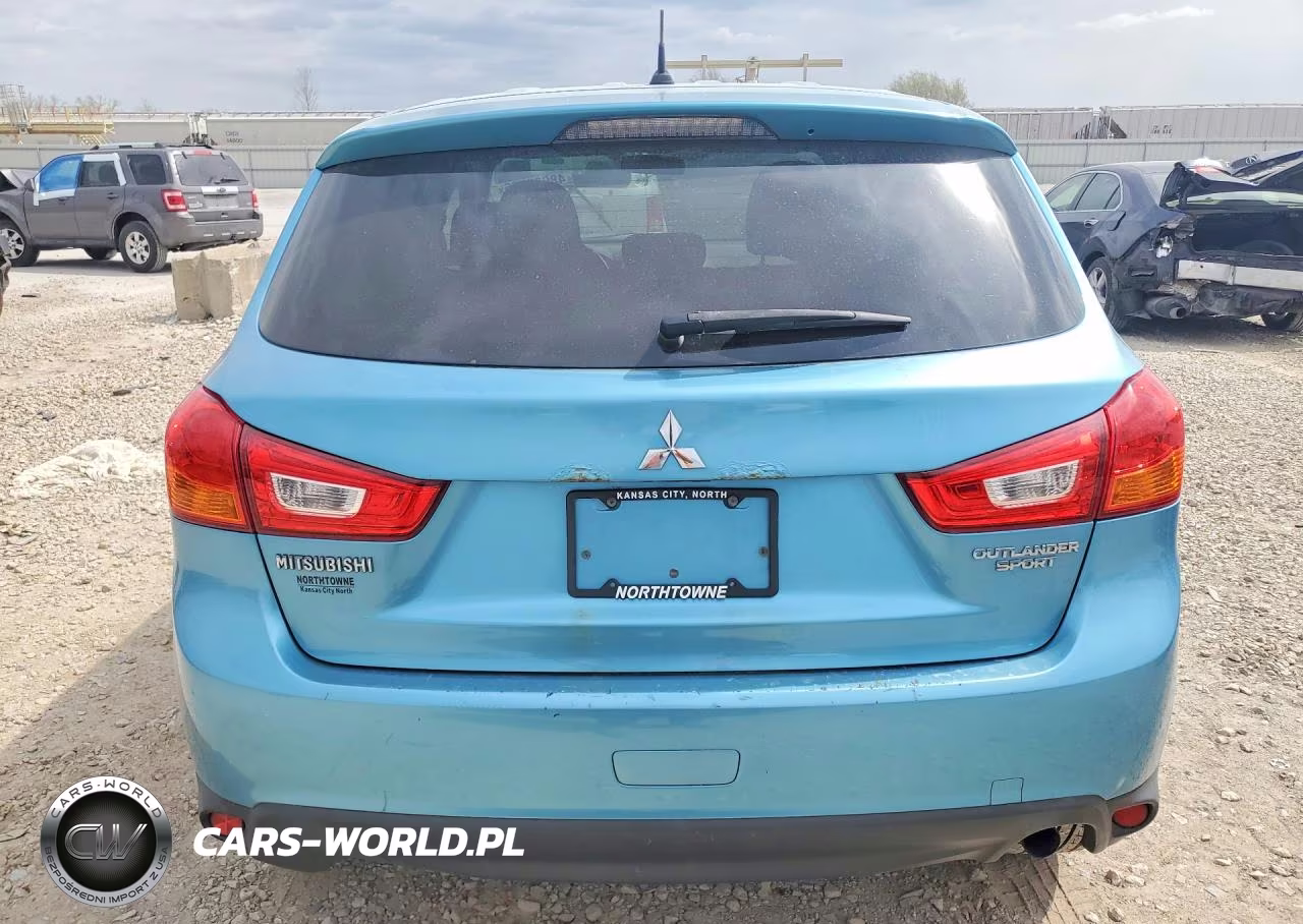 2014 Mitsubishi Outlander Sport Es VIN:4A4AR3AU5EE023421 - 6