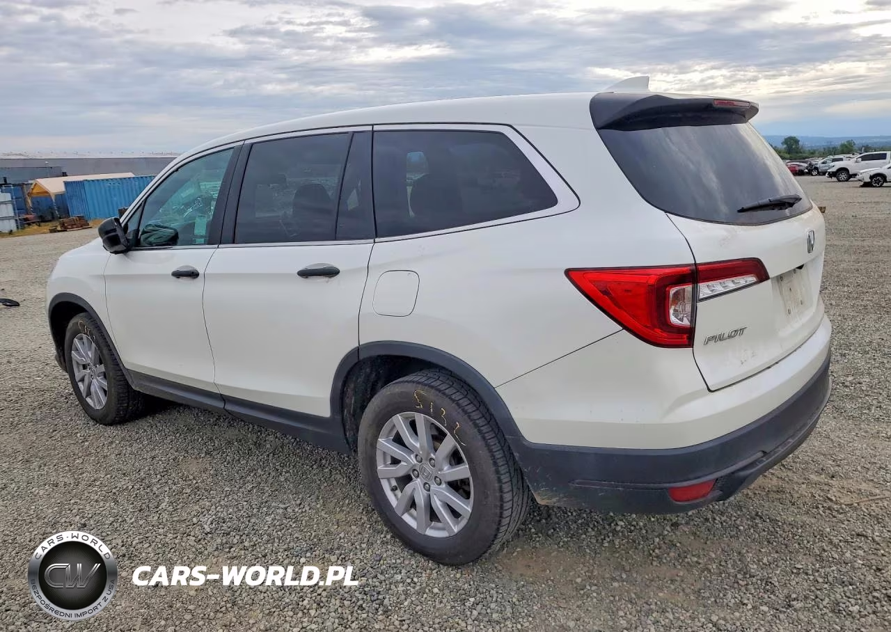 2019 Honda Pilot Lx VIN:5FNYF6H1XKB066951 - 2