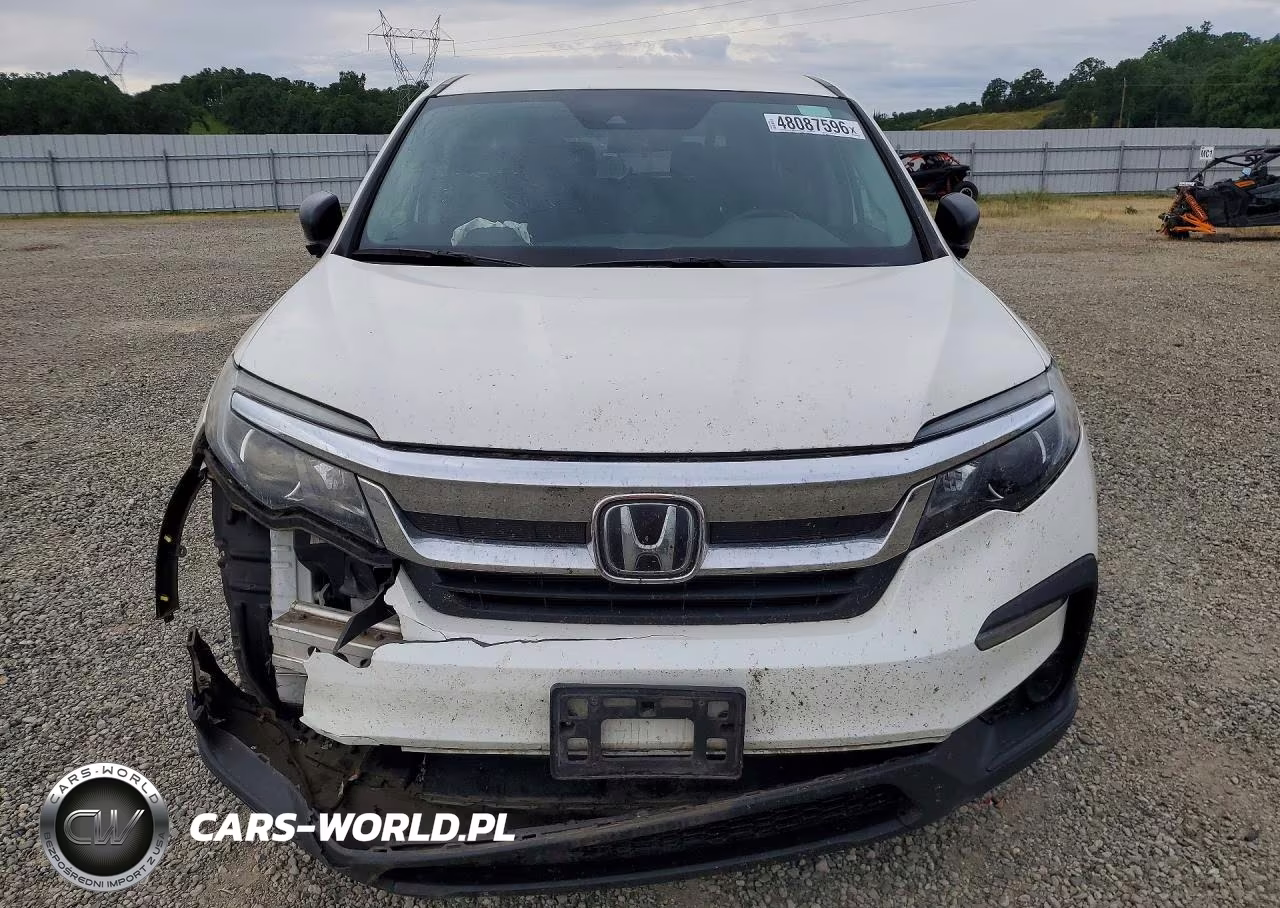 2019 Honda Pilot Lx VIN:5FNYF6H1XKB066951 - 5