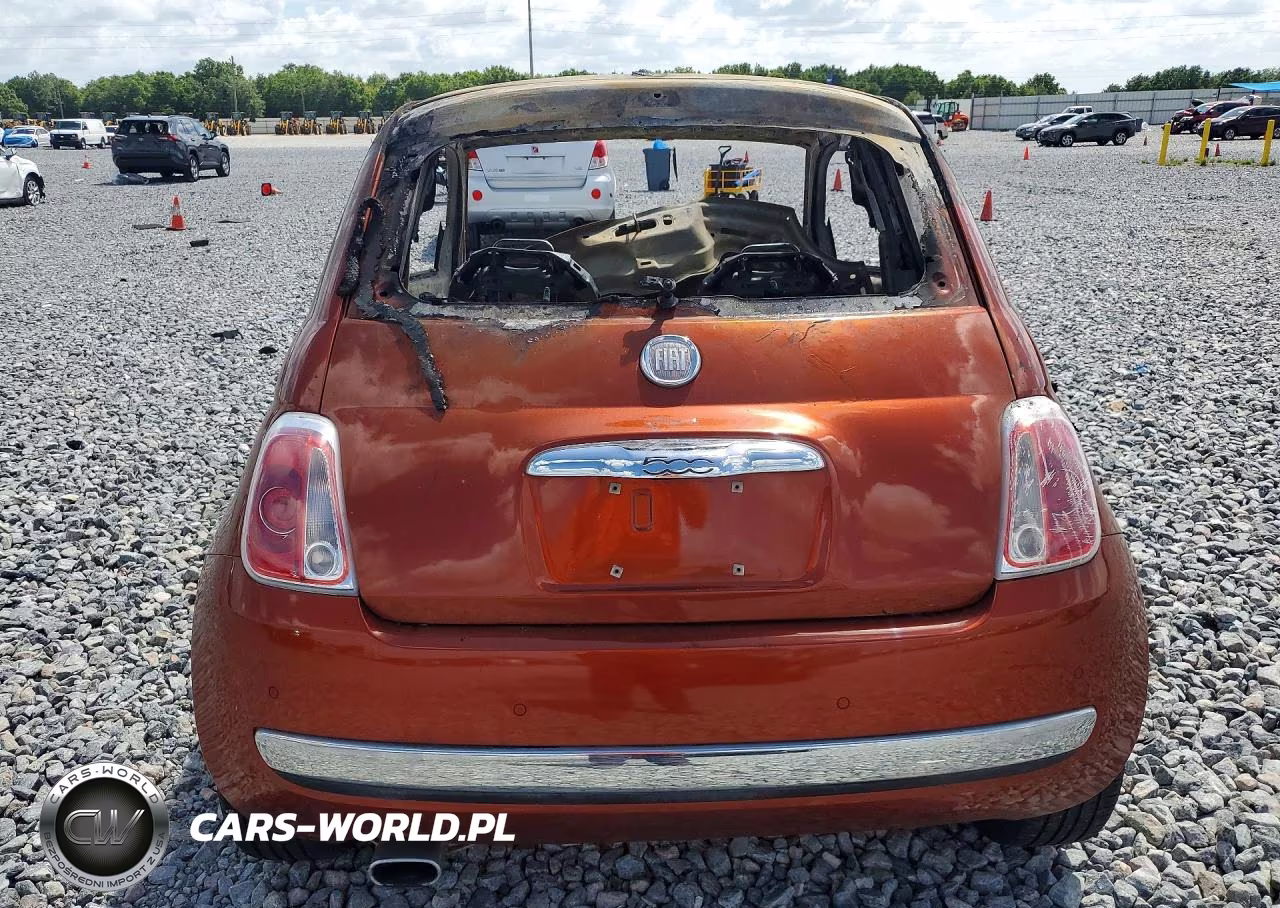 2012 Fiat 500 Lounge VIN:3C3CFFCRXCT110977 - 6