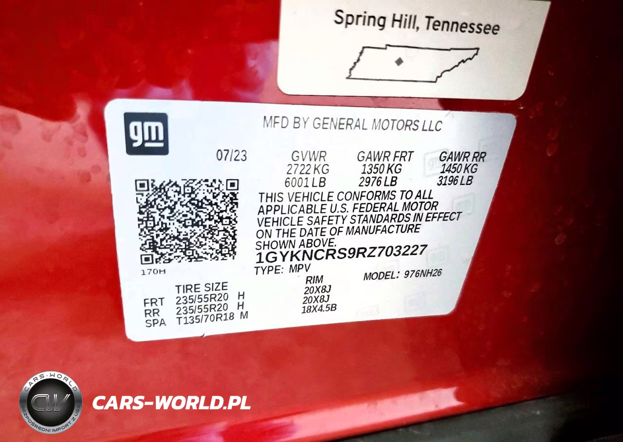 2024 Cadillac Xt5 Premium Luxury VIN:1GYKNCRS9RZ703227 - 12