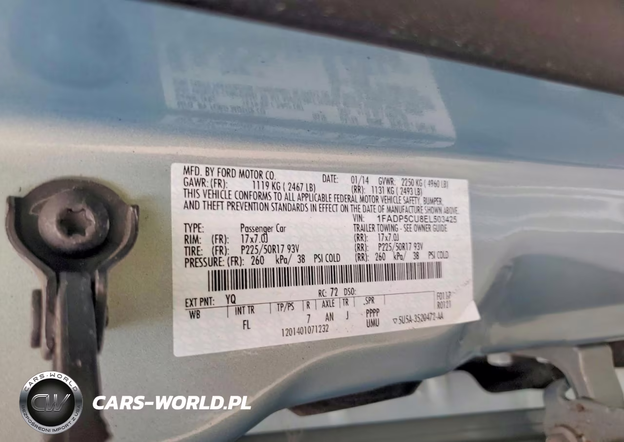 2014 Ford C-Max Premium VIN:1FADP5CU8EL503425 - 12