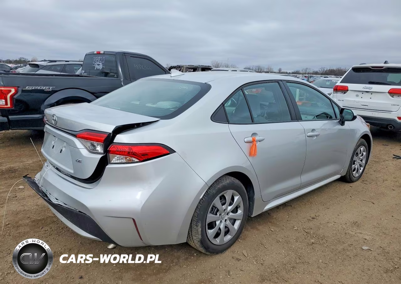 2022 Toyota Corolla Le VIN:5YFEPMAE1NP295464 - 3