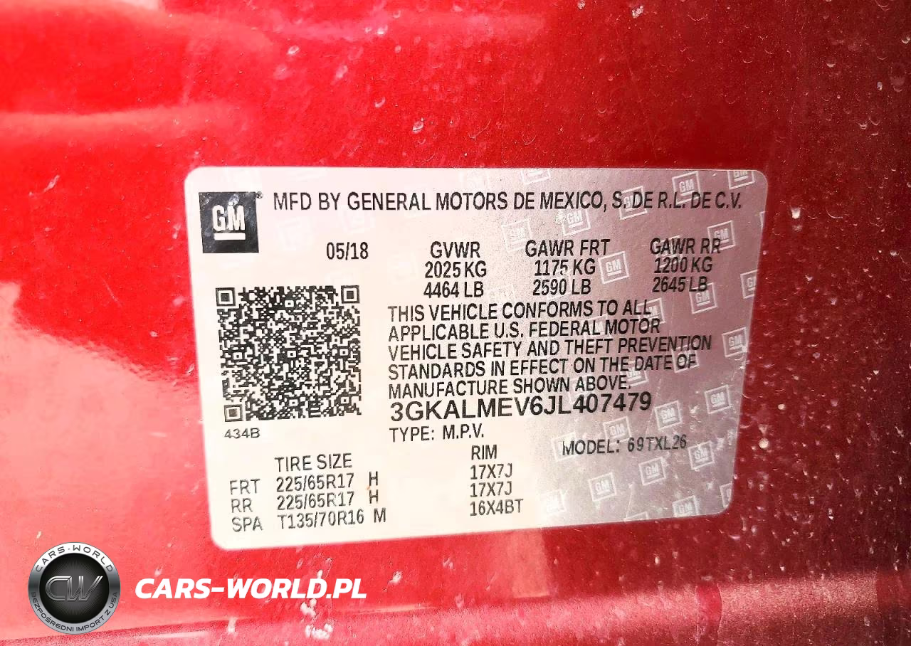 2018 GMC Terrain Sle VIN:3GKALMEV6JL407479 - 13