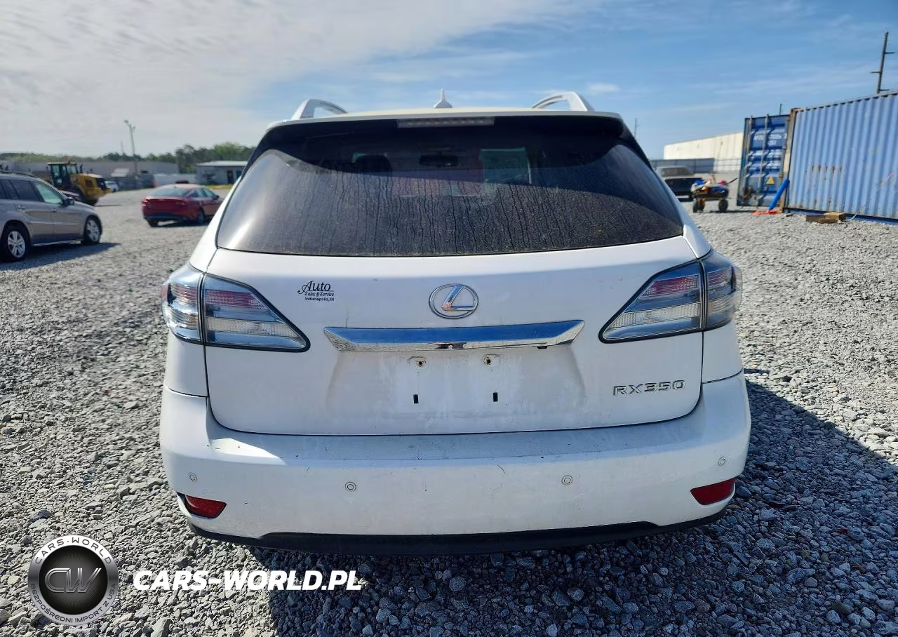 2012 Lexus Rx 350 Base VIN:2T2BK1BA0CC125326 - 6