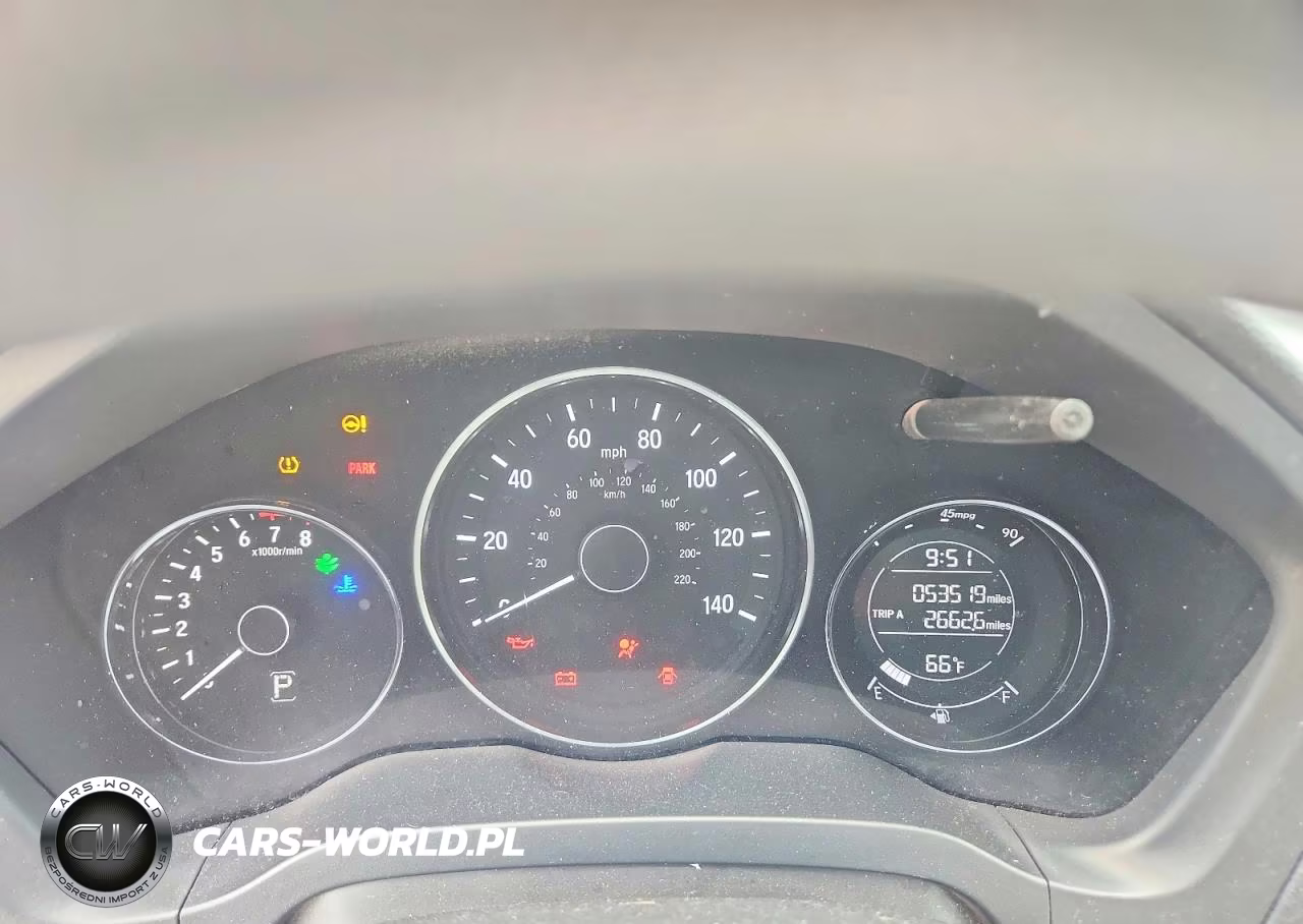 2019 Honda Hr-V Lx VIN:3CZRU6H35KG725518 - 9