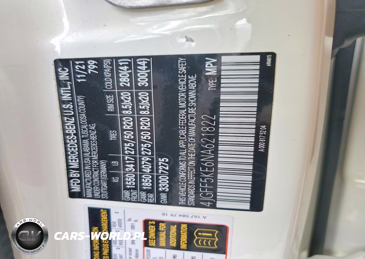 2022 Mercedes-Benz Gls 450 4Matic VIN:4JGFF5KE6NA621822 - 13