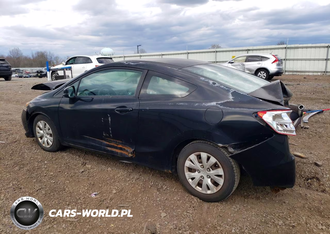 2012 Honda Civic Lx VIN:2HGFG3B59CH512499 - 2