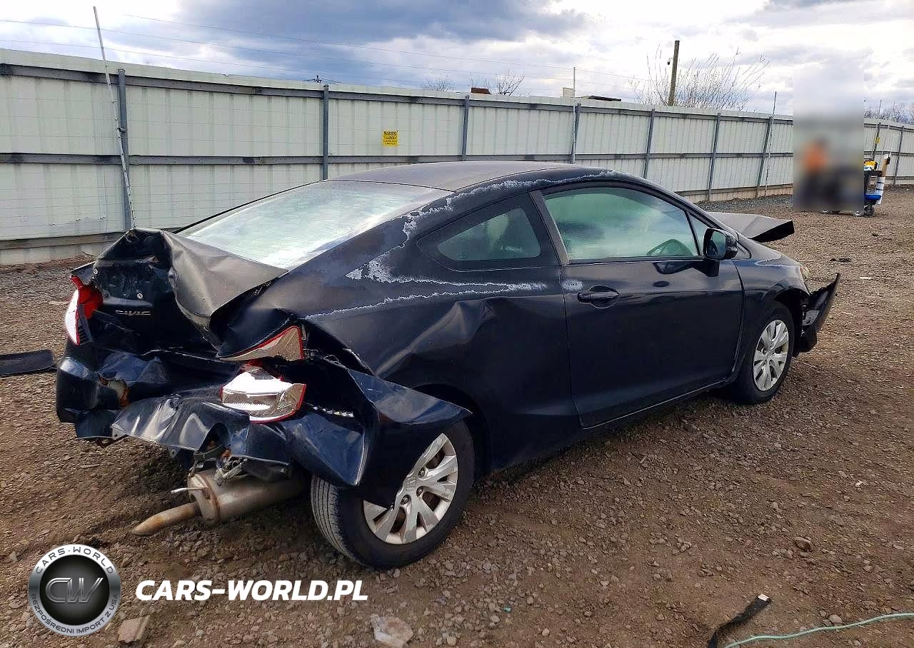 2012 Honda Civic Lx VIN:2HGFG3B59CH512499 - 3