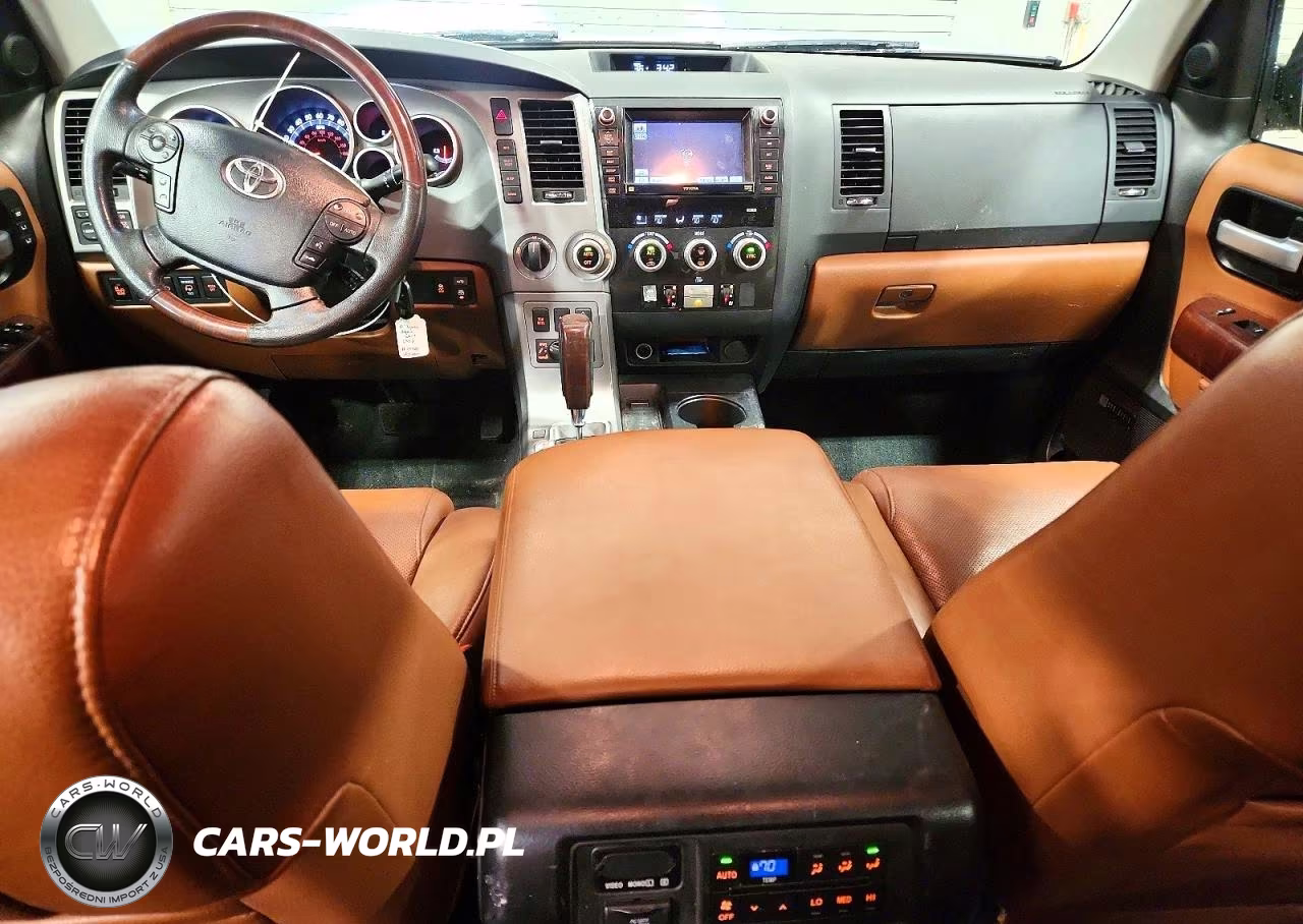 2012 Toyota Sequoia Platinum VIN:5TDDW5G12CS057328 - 8