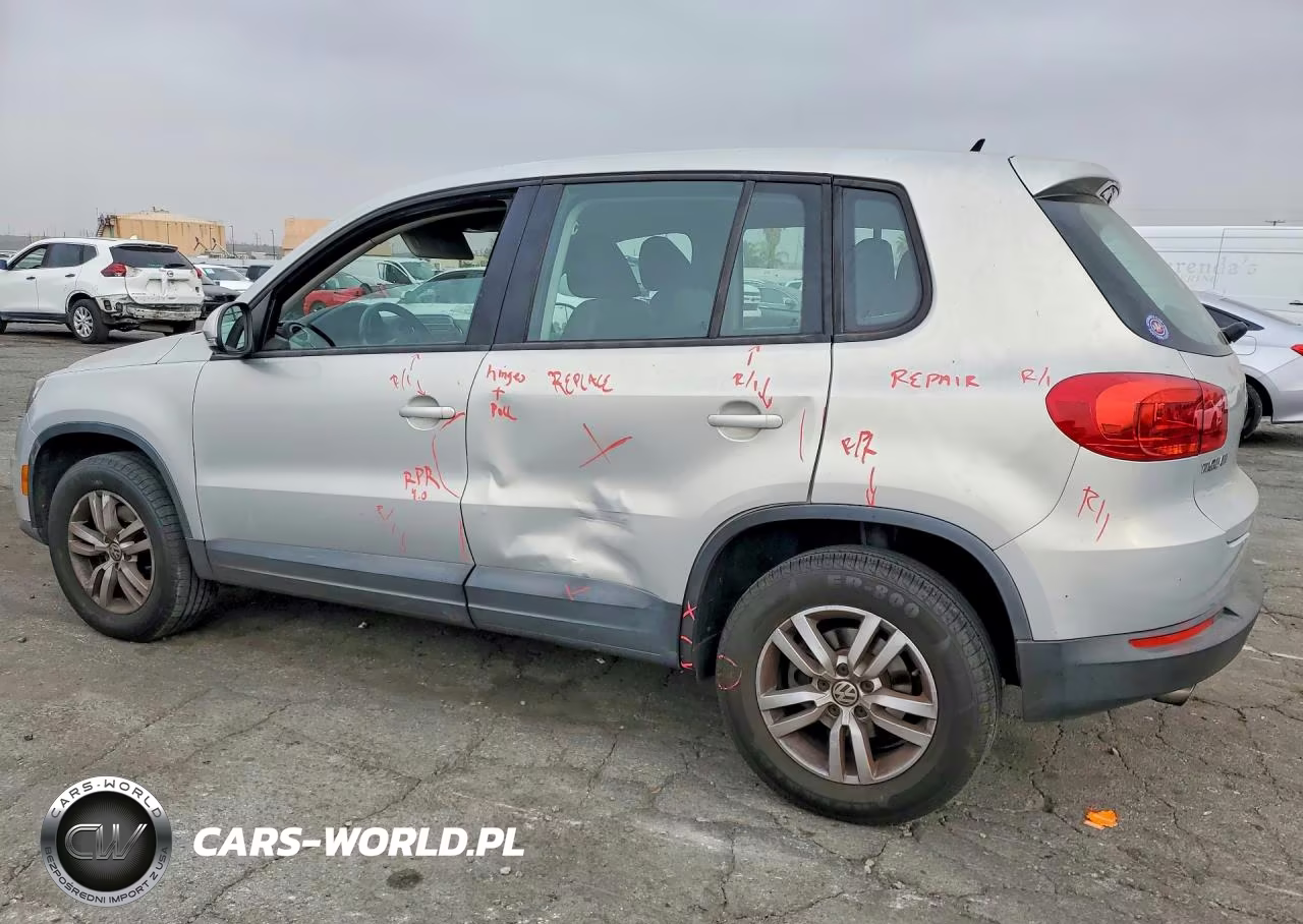 2013 Volkswagen Tiguan S VIN:WVGAV3AX6DW609692 - 2