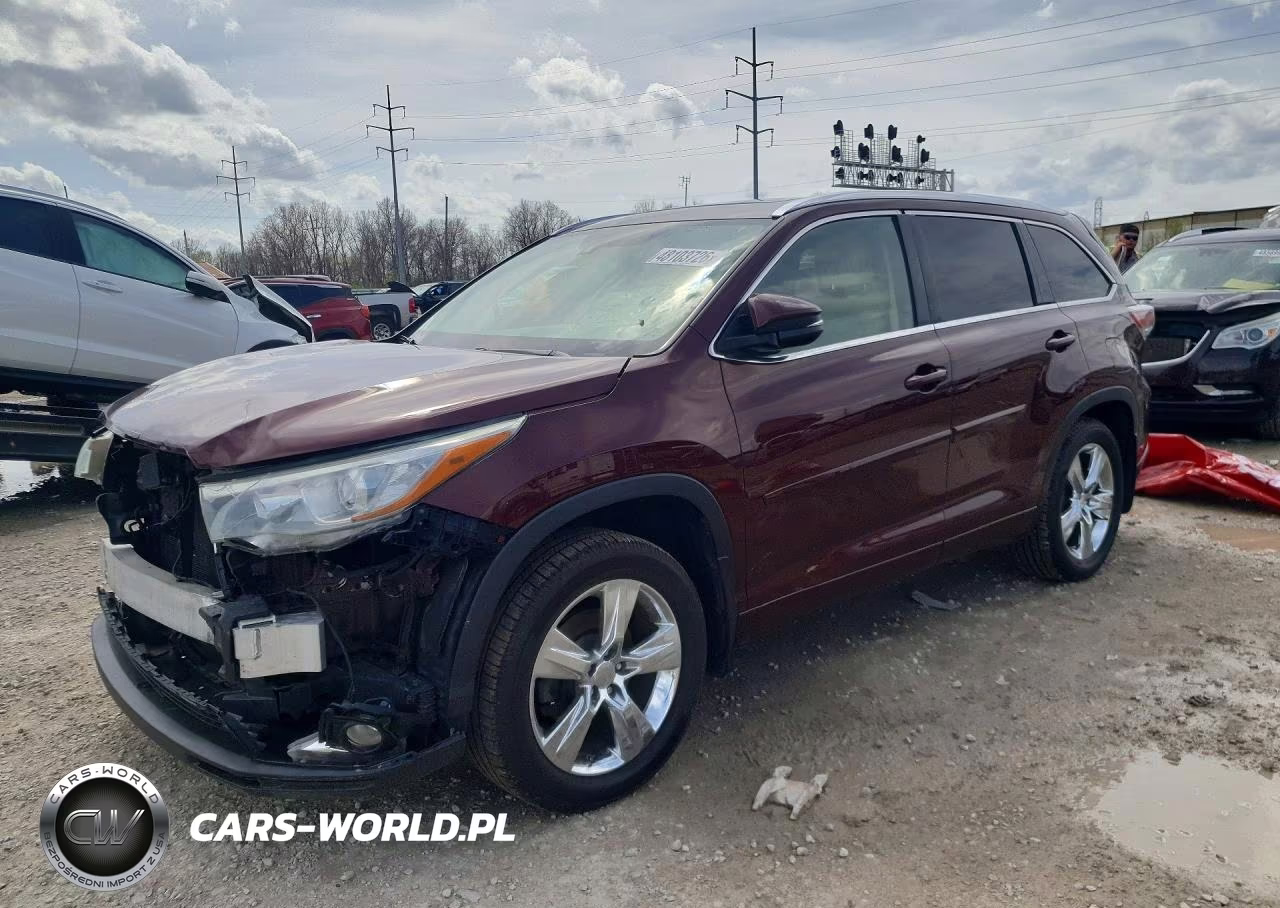 2015 Toyota Highlander Limited Platinum