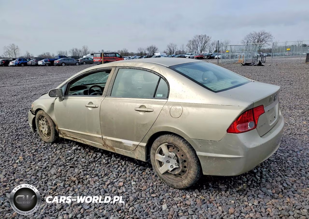 2008 Honda Civic Lx VIN:1HGFA16588L090929 - 2