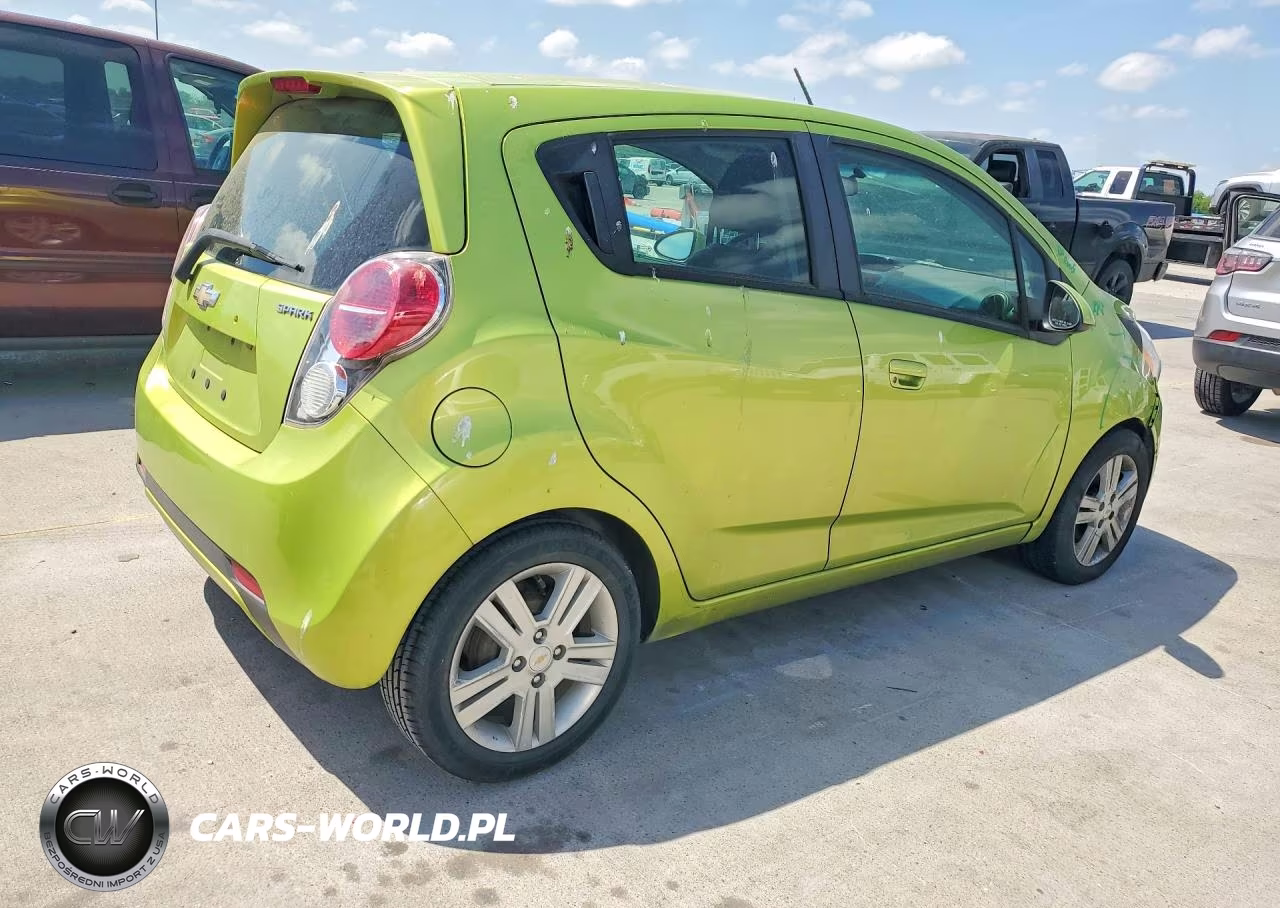 2013 Chevrolet Spark Ls VIN:KL8CB6S93DC507199 - 3