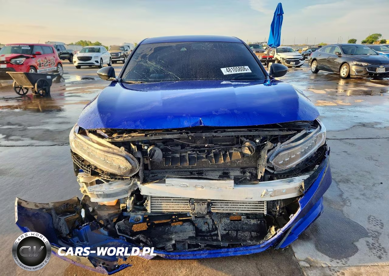 2022 Honda Accord Sport VIN:1HGCV1F36NA111628 - 5