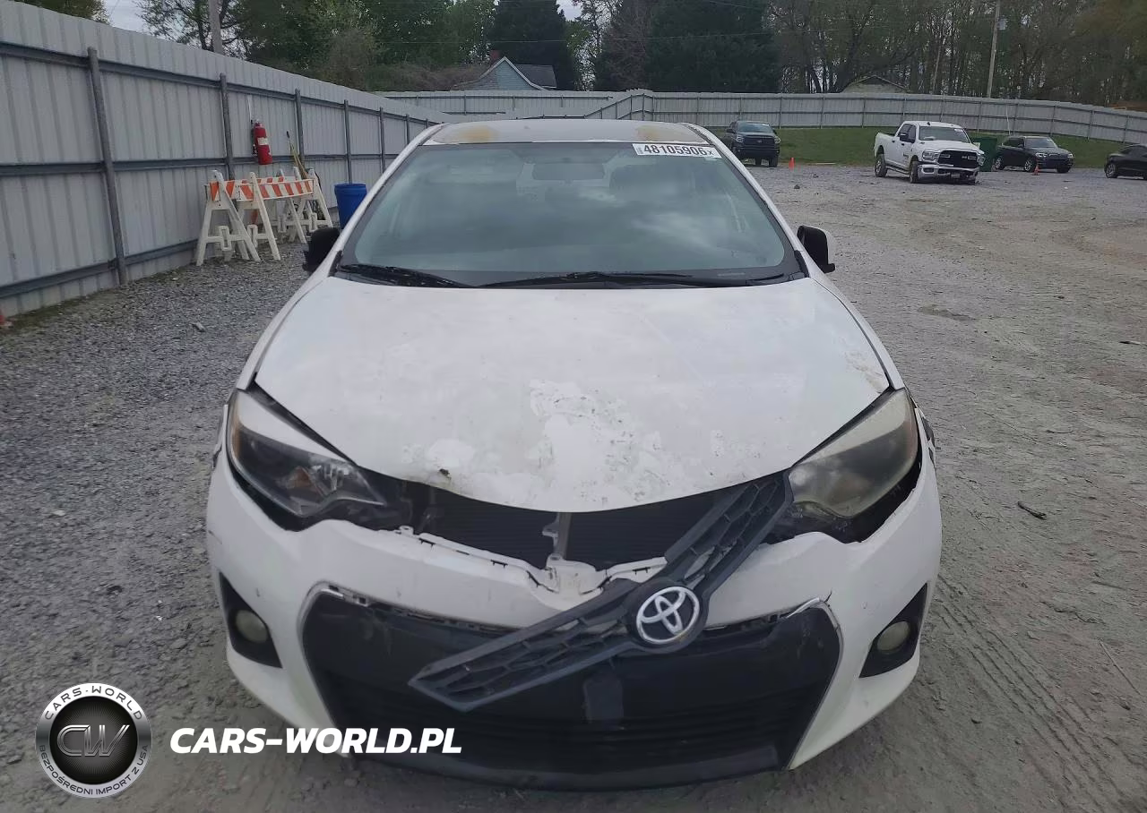 2014 Toyota Corolla S VIN:5YFBURHE8EP133975 - 5