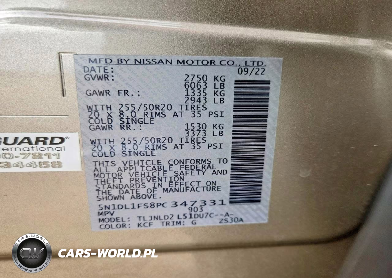 2023 Infiniti Qx60 Luxe VIN:5N1DL1FS8PC347331 - 14