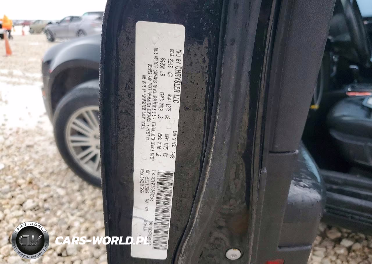 2009 Chrysler 300 VIN:2C3LA53V39H543645 - 12