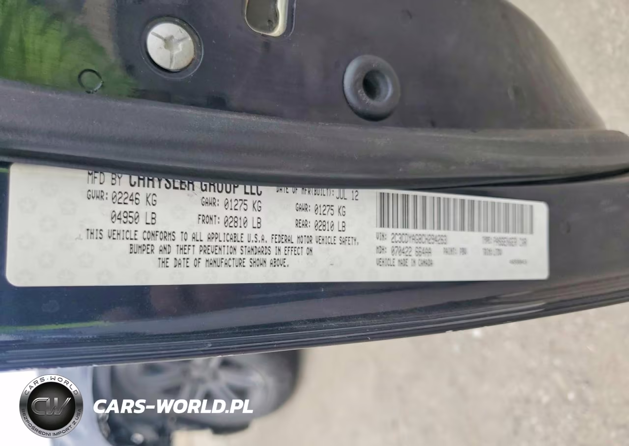 2012 Dodge Challenger Sxt VIN:2C3CDYAG8CH294263 - 12