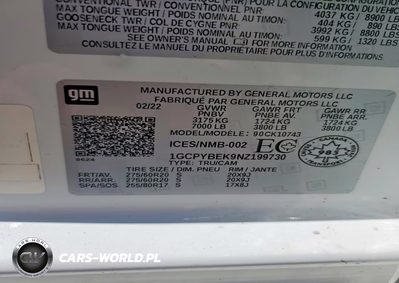 2022 Chevrolet Silverado Ltd K1500 Custom VIN:1GCPYBEK9NZ199730 - 12