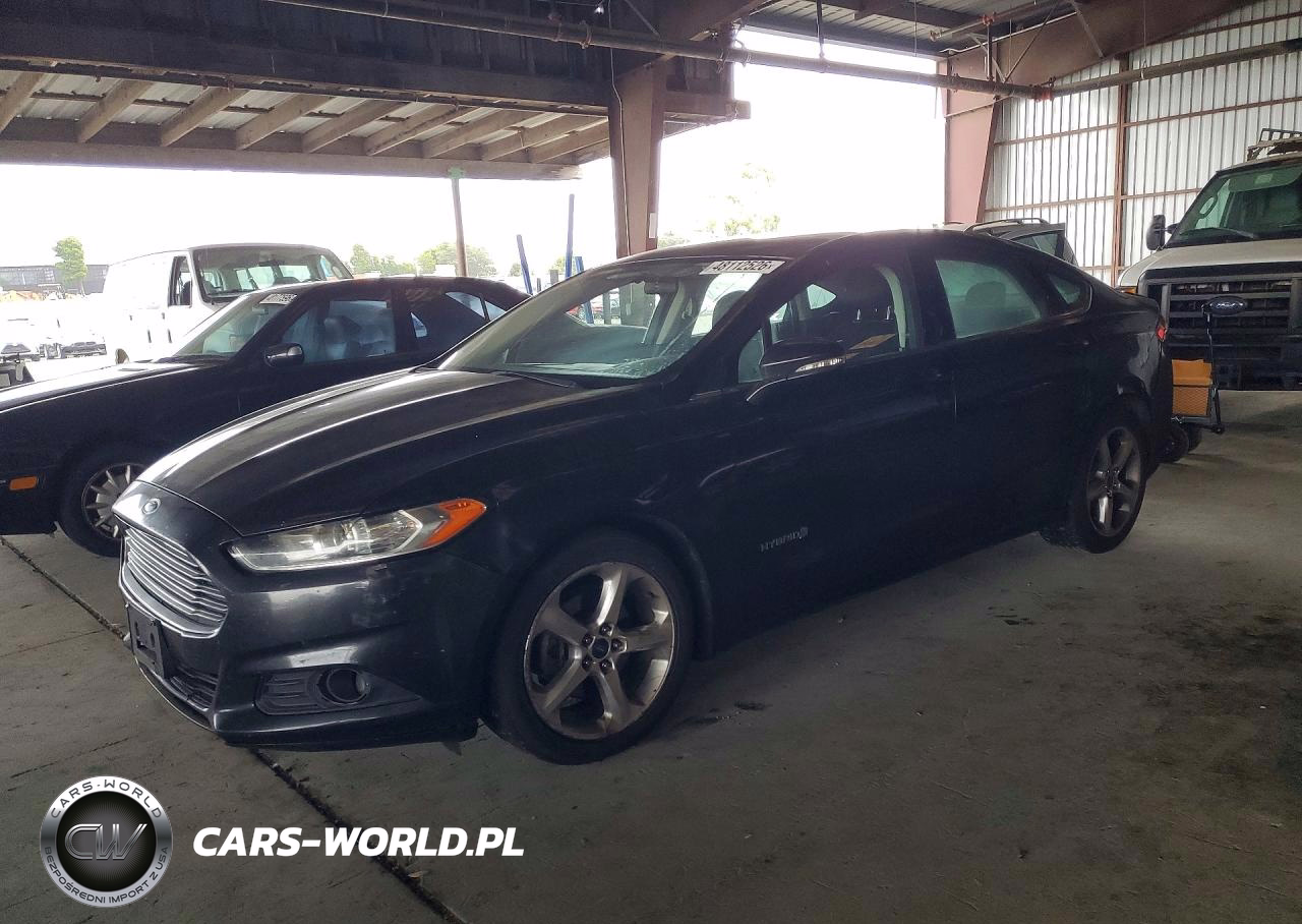 2014 Ford Fusion Se Hybrid