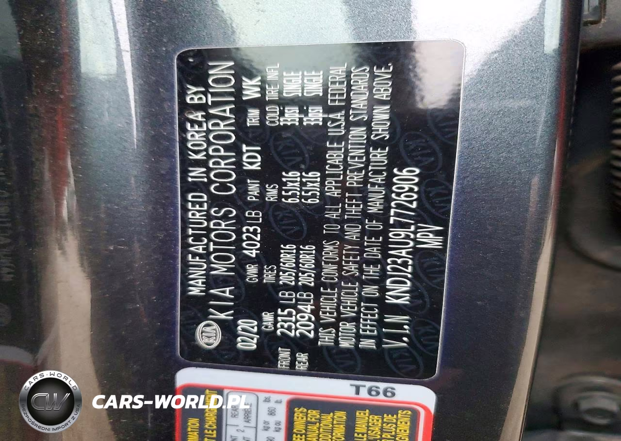 2020 Kia Soul S VIN:KNDJ23AU9L7726906 - 12