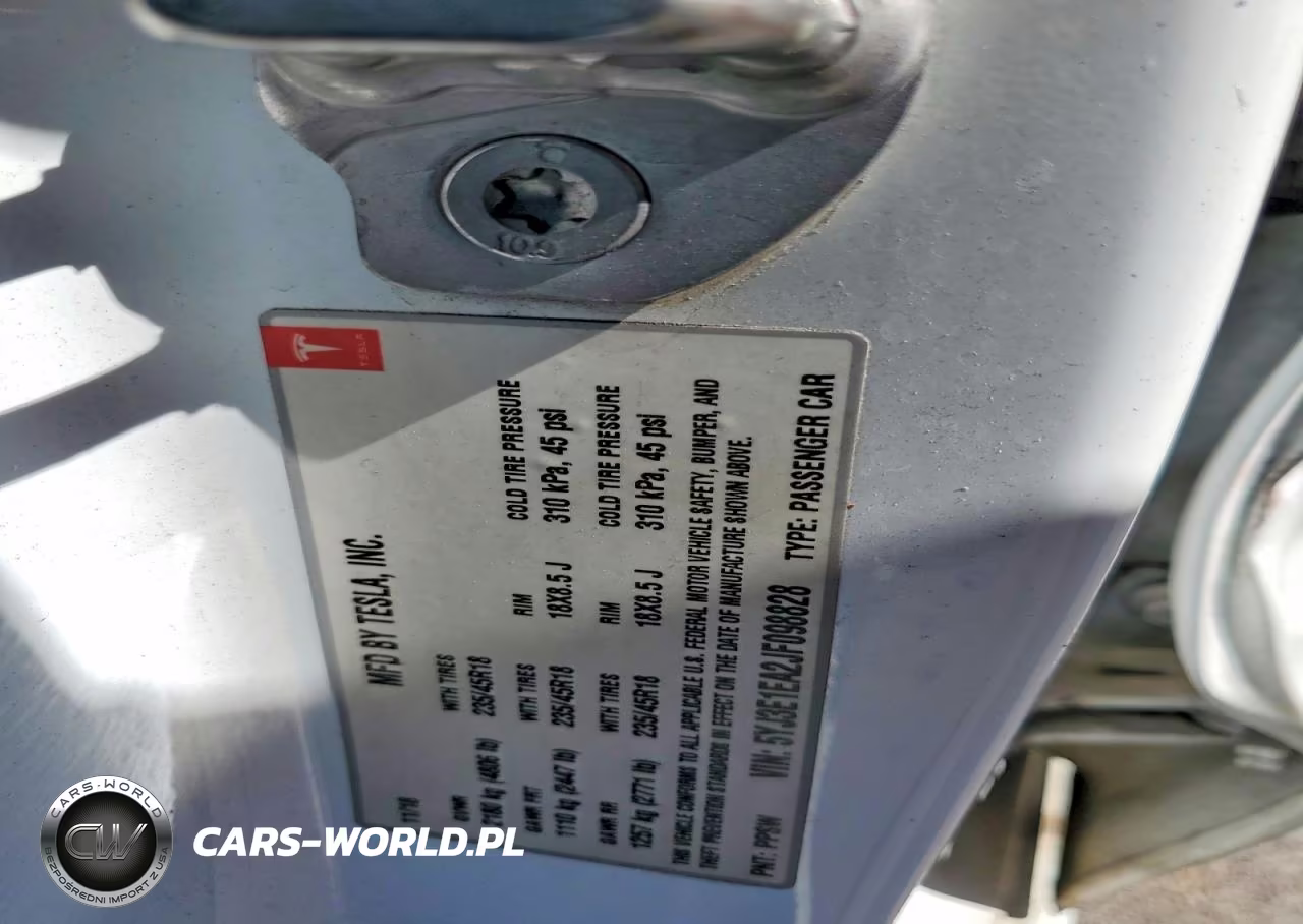 2018 Tesla Model 3 VIN:5YJ3E1EA2JF098828 - 13