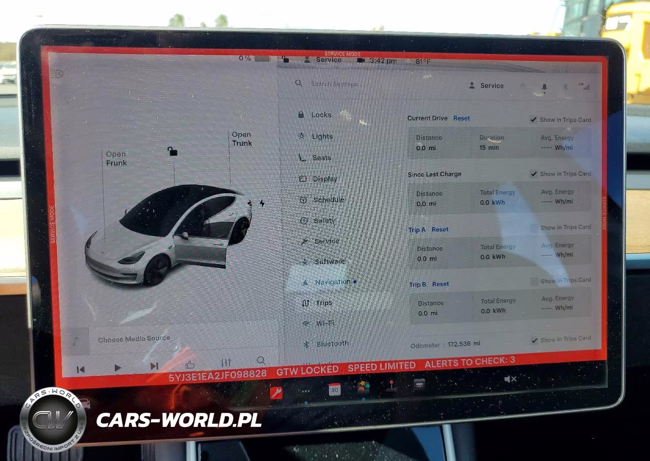 2018 Tesla Model 3 VIN:5YJ3E1EA2JF098828 - 9