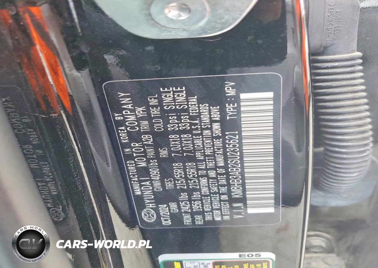 2025 Hyundai Kona Se VIN:KM8HB3AB2SU235621 - 12