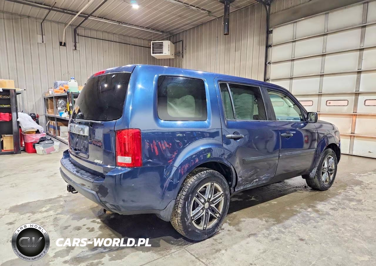 2010 Honda Pilot Lx VIN:5FNYF4H22AB010854 - 3