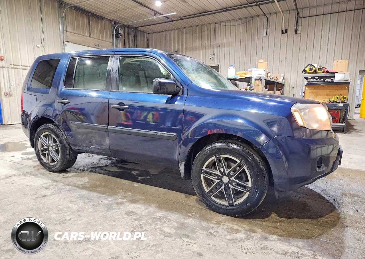 2010 Honda Pilot Lx VIN:5FNYF4H22AB010854 - 4
