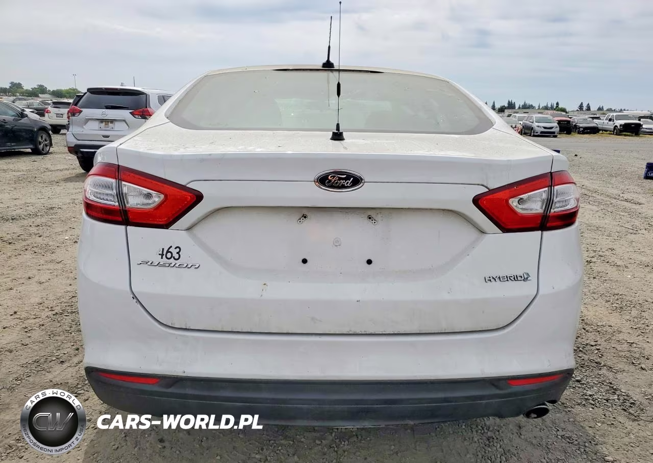 2014 Ford Fusion S Hybrid VIN:3FA6P0UUXER293616 - 6