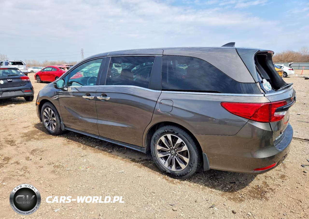 2022 Honda Odyssey Exl VIN:5FNRL6H75NB050517 - 2