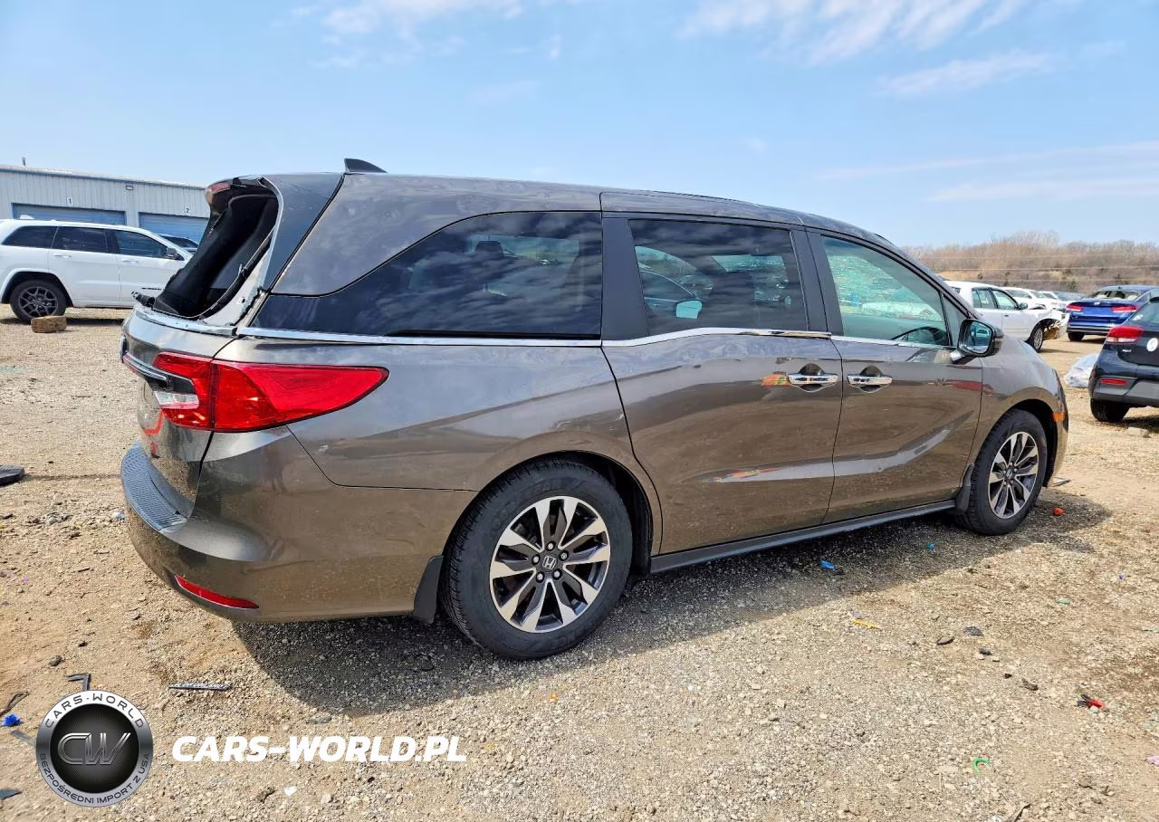 2022 Honda Odyssey Exl VIN:5FNRL6H75NB050517 - 3