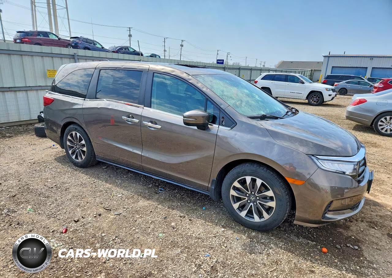 2022 Honda Odyssey Exl VIN:5FNRL6H75NB050517 - 4