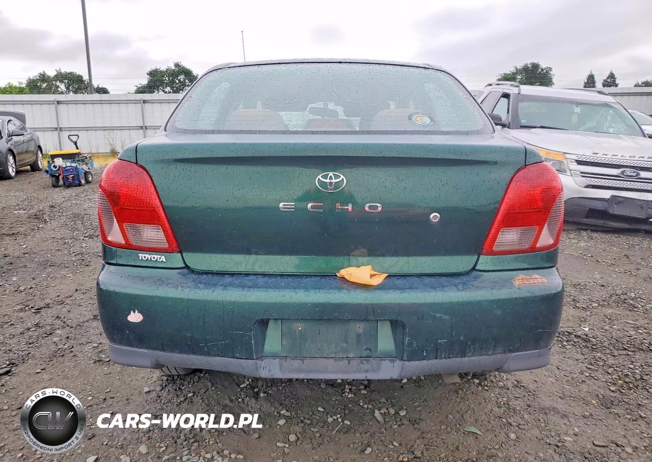 2000 Toyota Echo Base VIN:JTDBT1232Y0010036 - 6