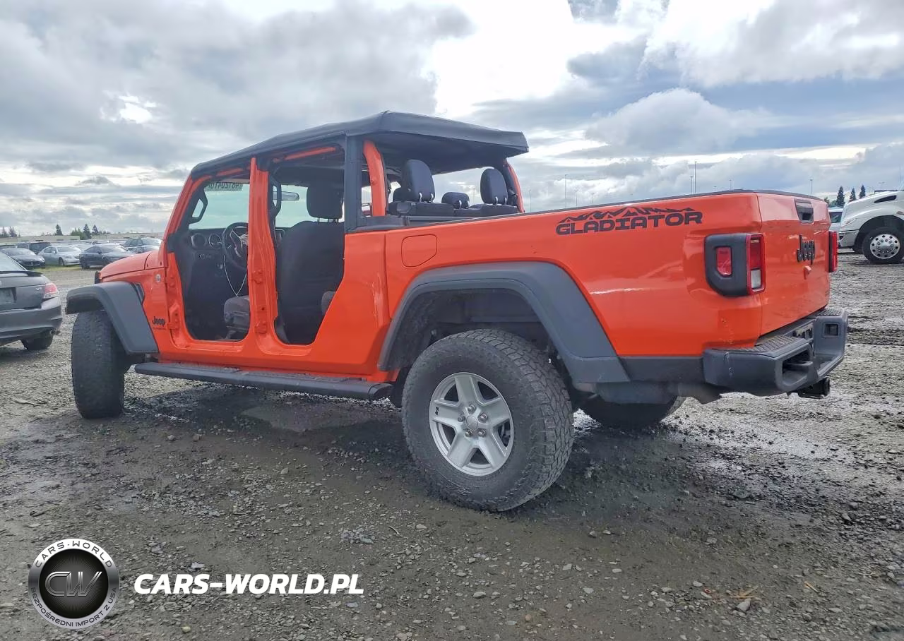 2020 Jeep Gladiator Sport VIN:1C6HJTAG0LL143781 - 2