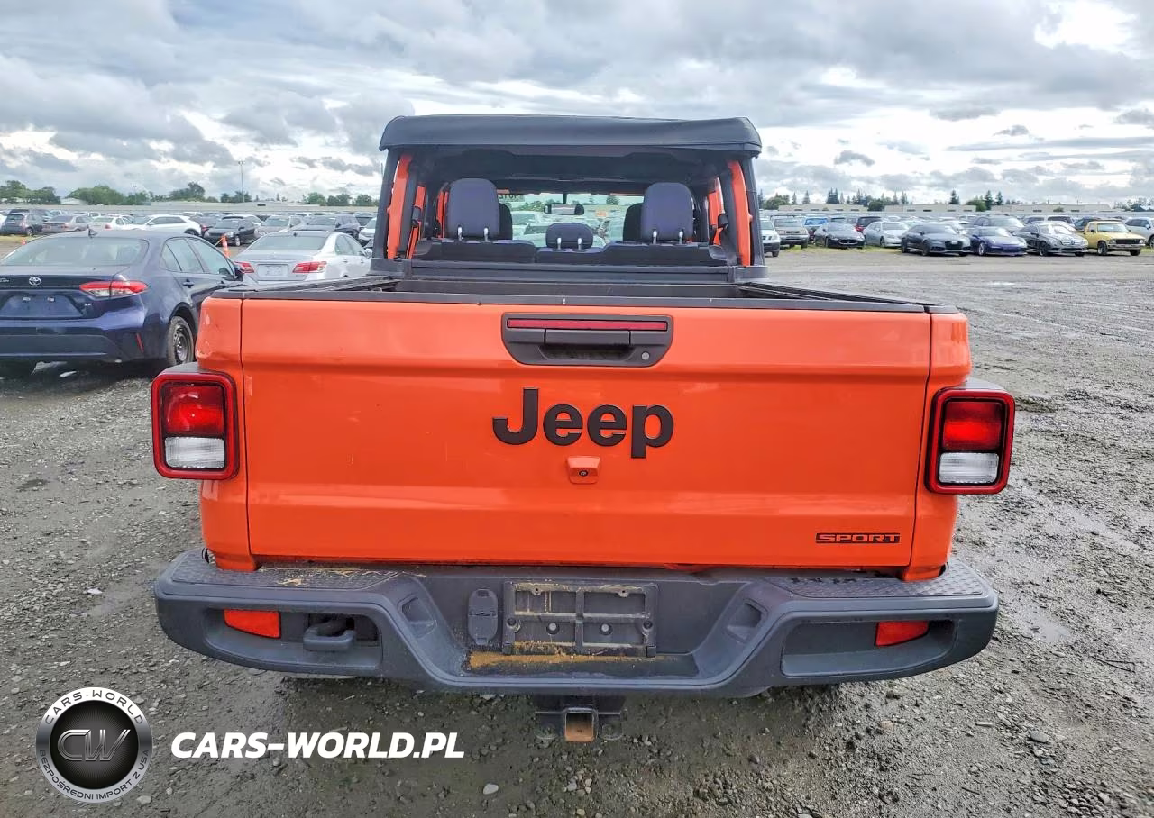 2020 Jeep Gladiator Sport VIN:1C6HJTAG0LL143781 - 6