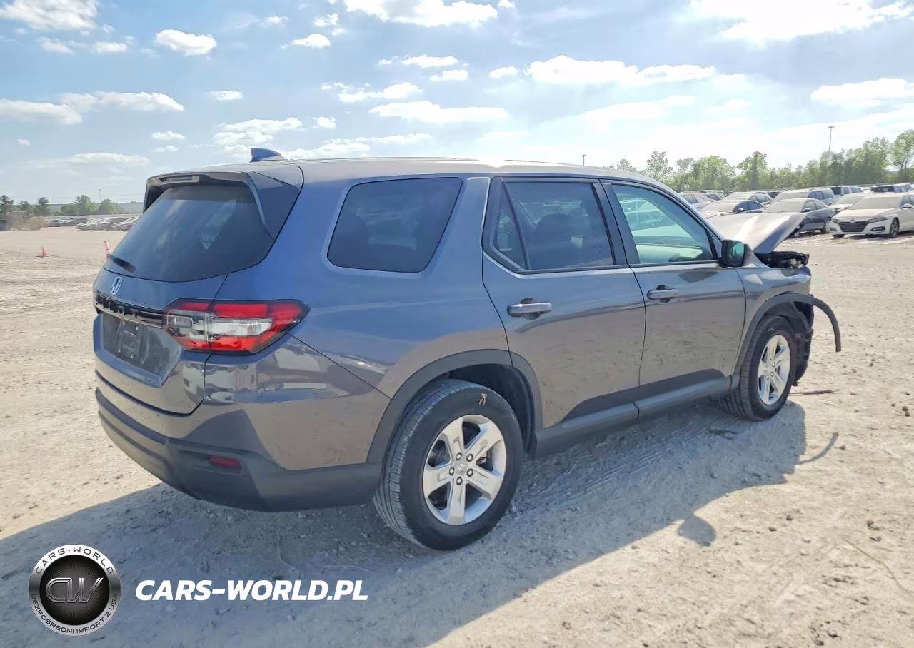 2023 Honda Pilot Lx VIN:5FNYG2H22PB010699 - 3