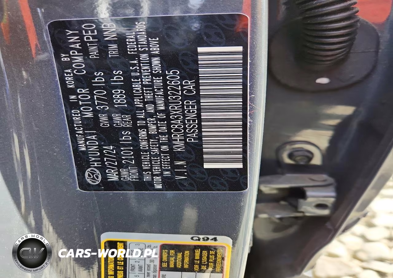 2024 Hyundai Venue Limited VIN:KMHRC8A3XRU322605 - 12