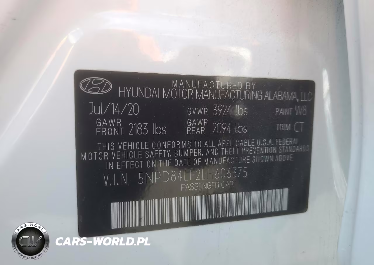 2020 Hyundai Elantra Sel VIN:5NPD84LF2LH606375 - 13