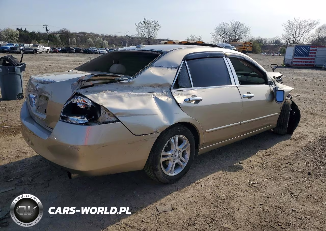 2007 Honda Accord Ex VIN:1HGCM56897A068105 - 3