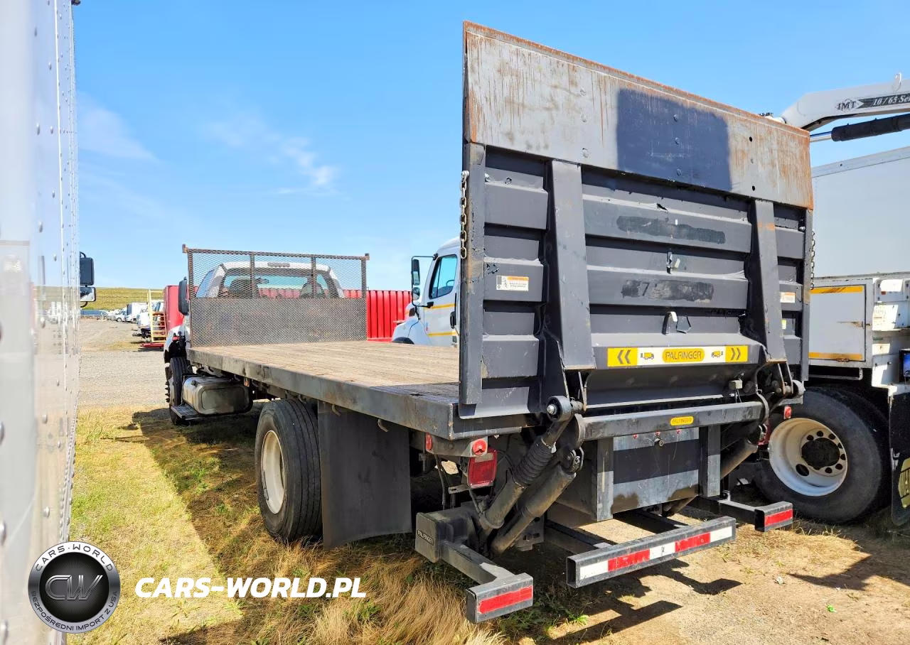 2017 Ford F650 Super Duty Flatbed Truck VIN:1FDWF6DC8HDB00685 - 2