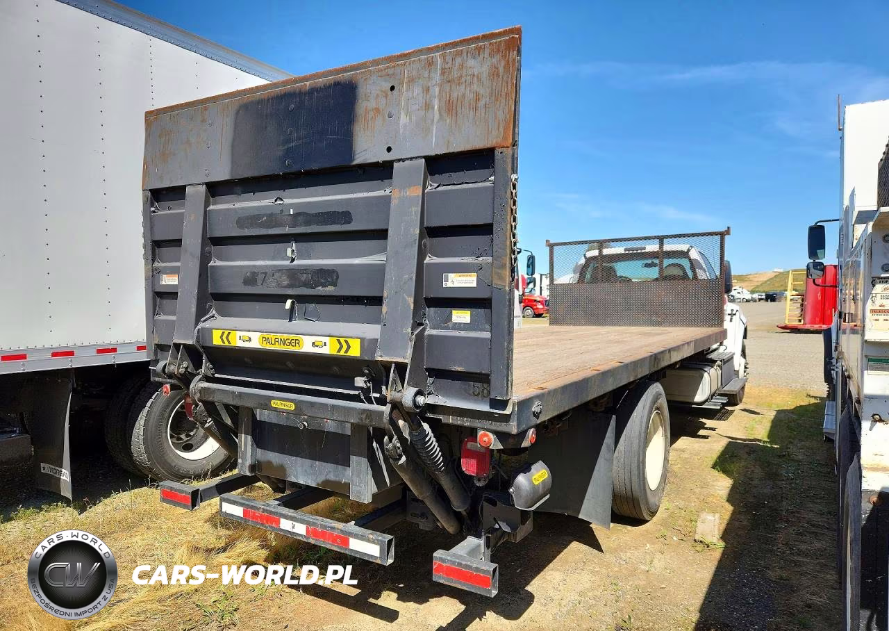 2017 Ford F650 Super Duty Flatbed Truck VIN:1FDWF6DC8HDB00685 - 3