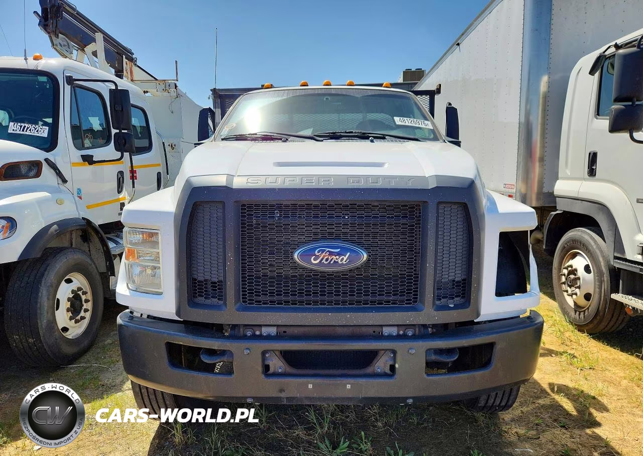 2017 Ford F650 Super Duty Flatbed Truck VIN:1FDWF6DC8HDB00685 - 5
