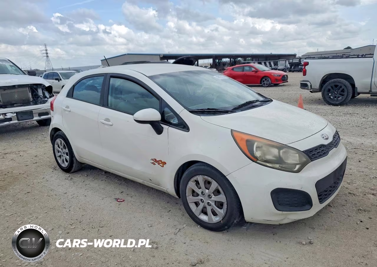 2013 Kia Rio 5-Door Lx VIN:KNADM5A35D6292479 - 4
