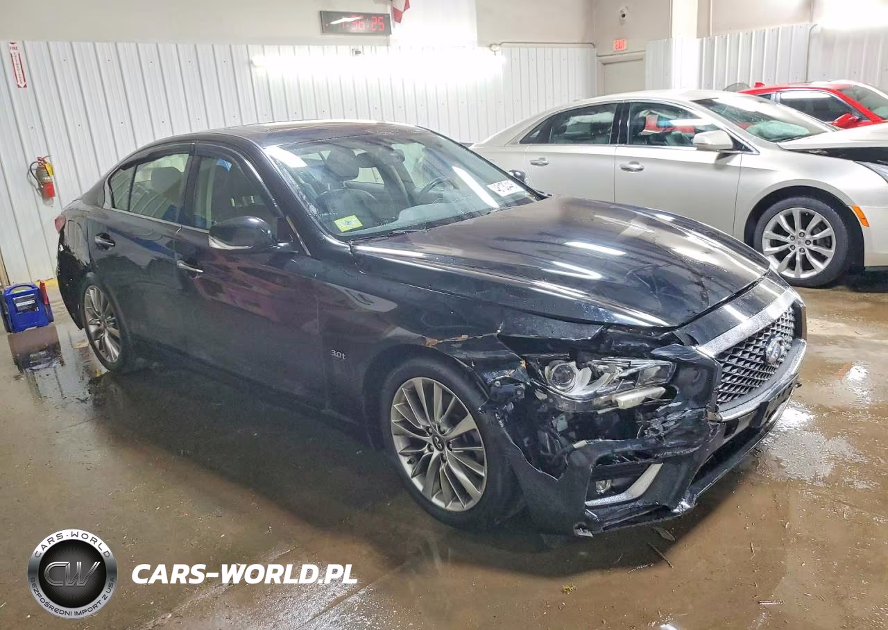 2018 Infiniti Q50 3.0T Luxe VIN:JN1EV7AR5JM443075 - 4