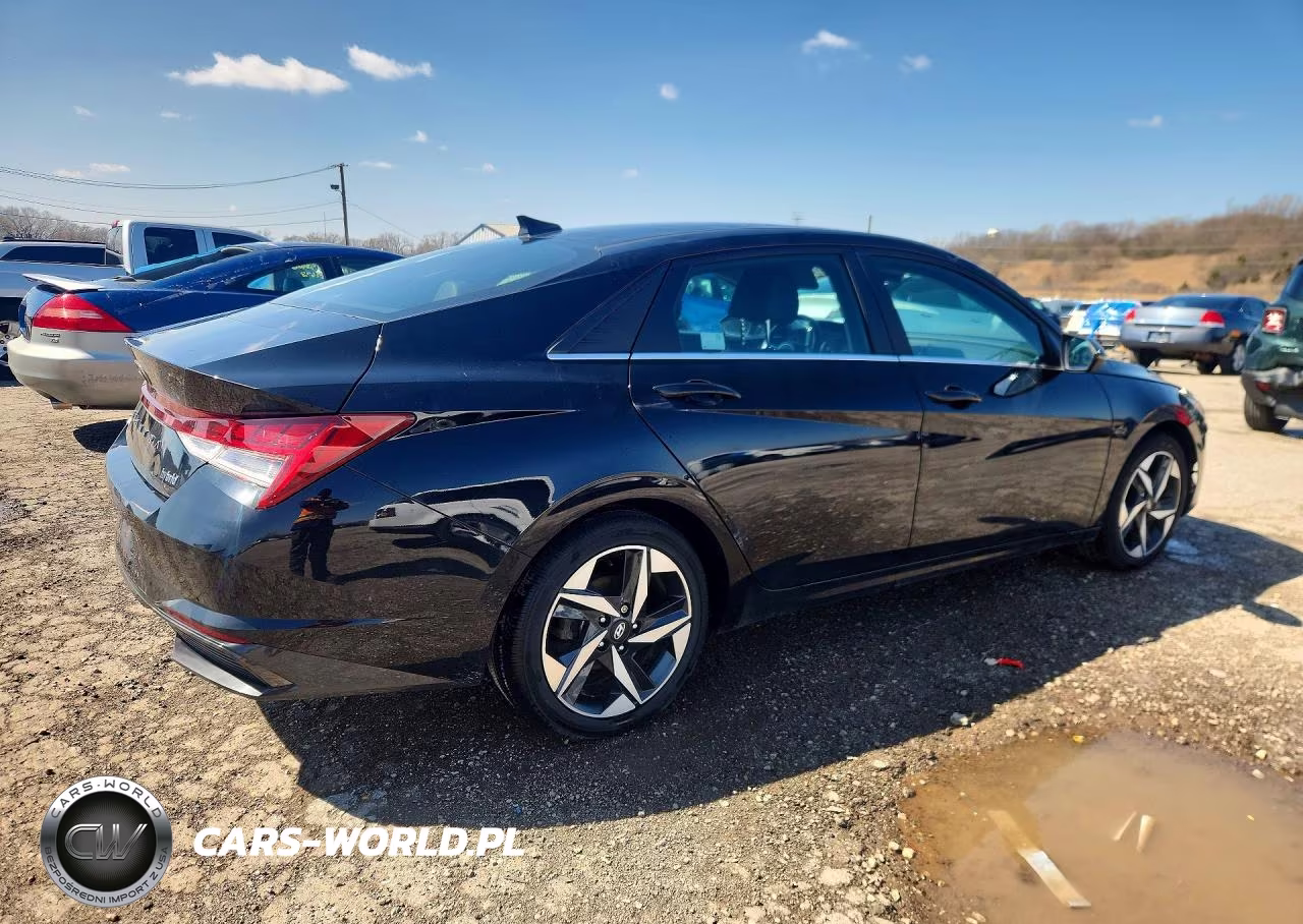 2023 Hyundai Elantra Hybrid Limited VIN:KMHLN4AJ6PU052342 - 3